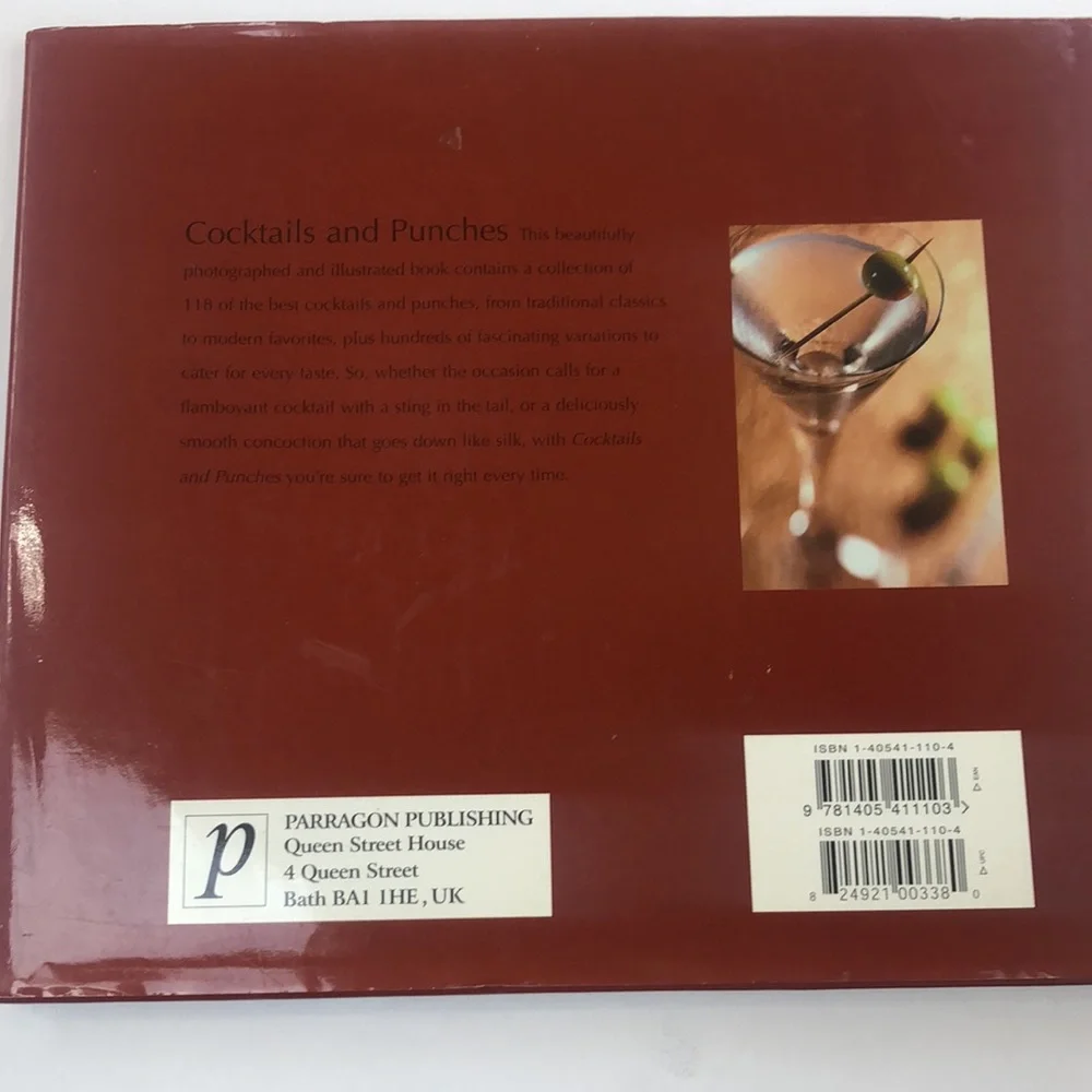 Cocktail + Punches Sophisticated Drinks‎ Book